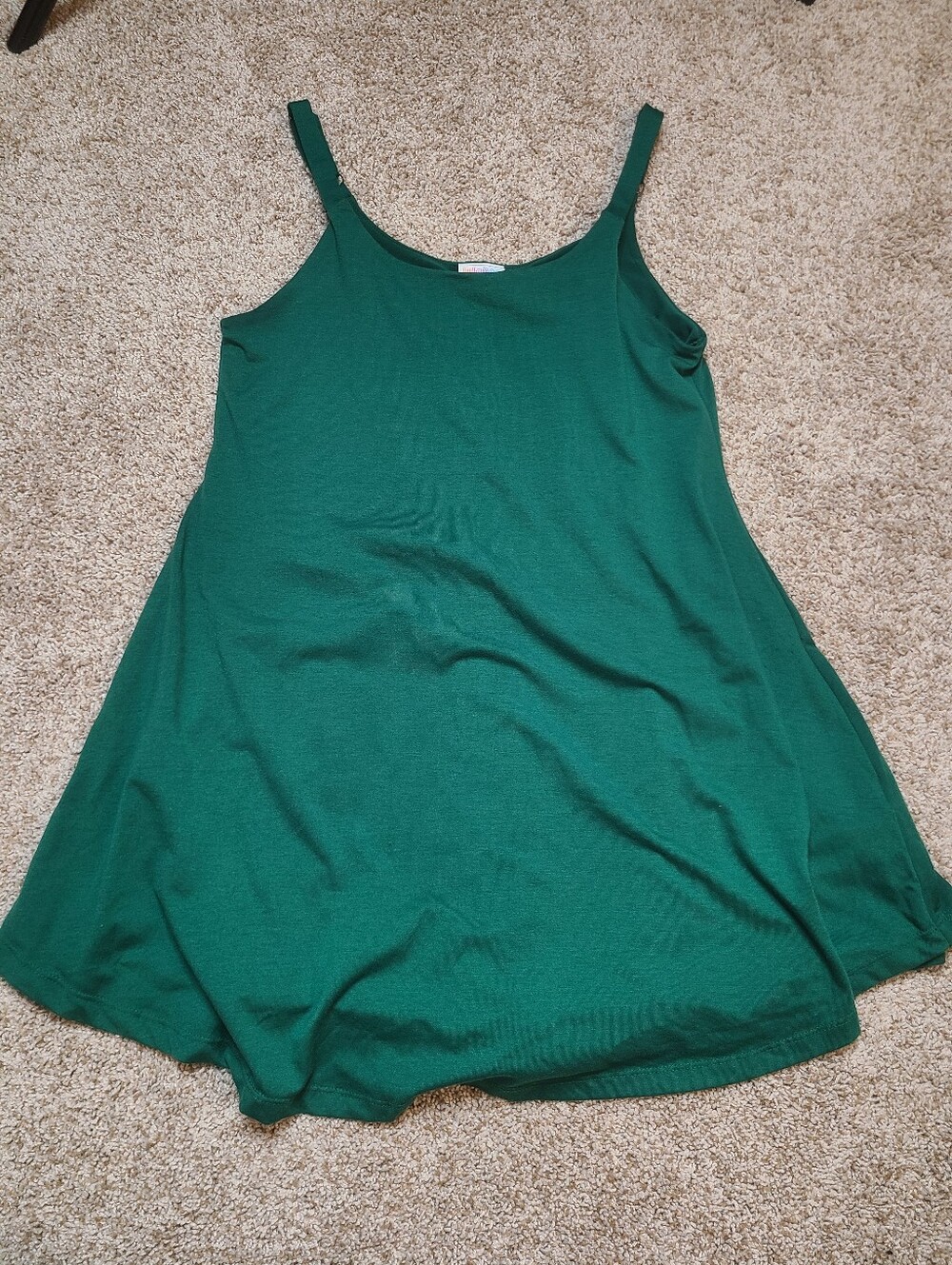 LuLaRoe Lynn Romper Dress With Built In Shorts And Pockets
